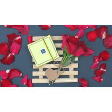 Roses with Chocolate Box